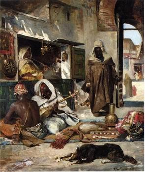 unknow artist Arab or Arabic people and life. Orientalism oil paintings 559 oil painting image
